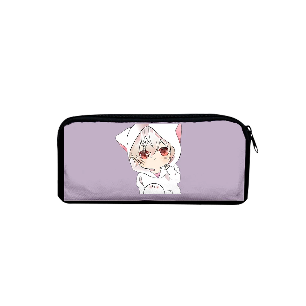 Mafumafu Ткань Оксфорд Карандаш Чехол для школы и мило холст сумка школьные