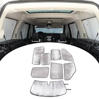 8pcs for land rover discovery 4 lr4 2010 2016 car front windshield full window glass sun protection parasol car accessories