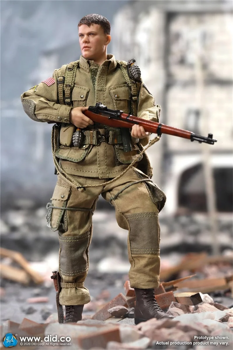

Scale 1/12 XA80001 Ryan WWII US Army Soldier 101st Airborne Division Male Figure Full Set Figure Doll
