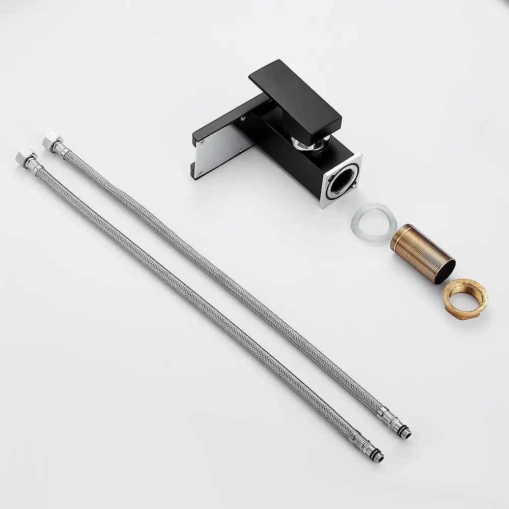 Смеситель для ванной со светодиодным датчиком температуры современный кран