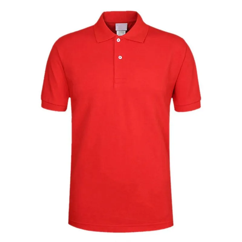 

New Casual Men Summer Polo Shirt Brand Fashion Business Cotton Short Sleeve Polo Shirts Male Solid Golf Tennis POLO Plus Size