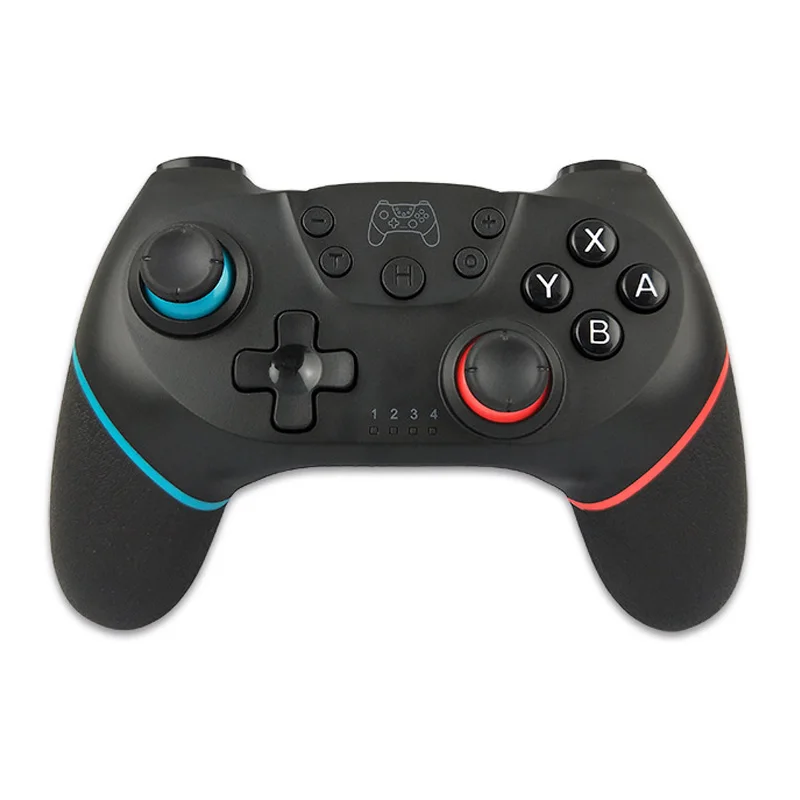 WUIYBN NS игровой беспроводной джойстик переключатель Pro контроллер Bluetooth геймпад для nintendo Switch lite игровая консоль ПК Android Stema - Цвет: Темно-серый