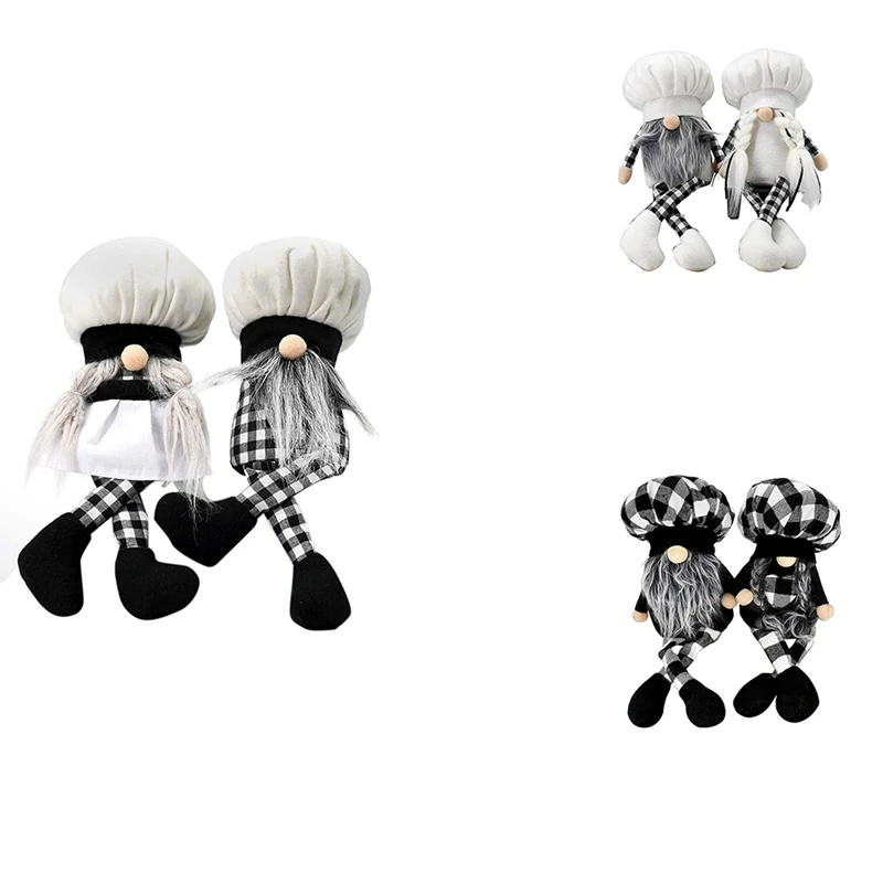 

Фигурка гнома в клетку буйвола, плюшевая коллекция гнома в праздничное время, Шведский гном, карликовый плюшевый эльф, игрушка, домашний дек...