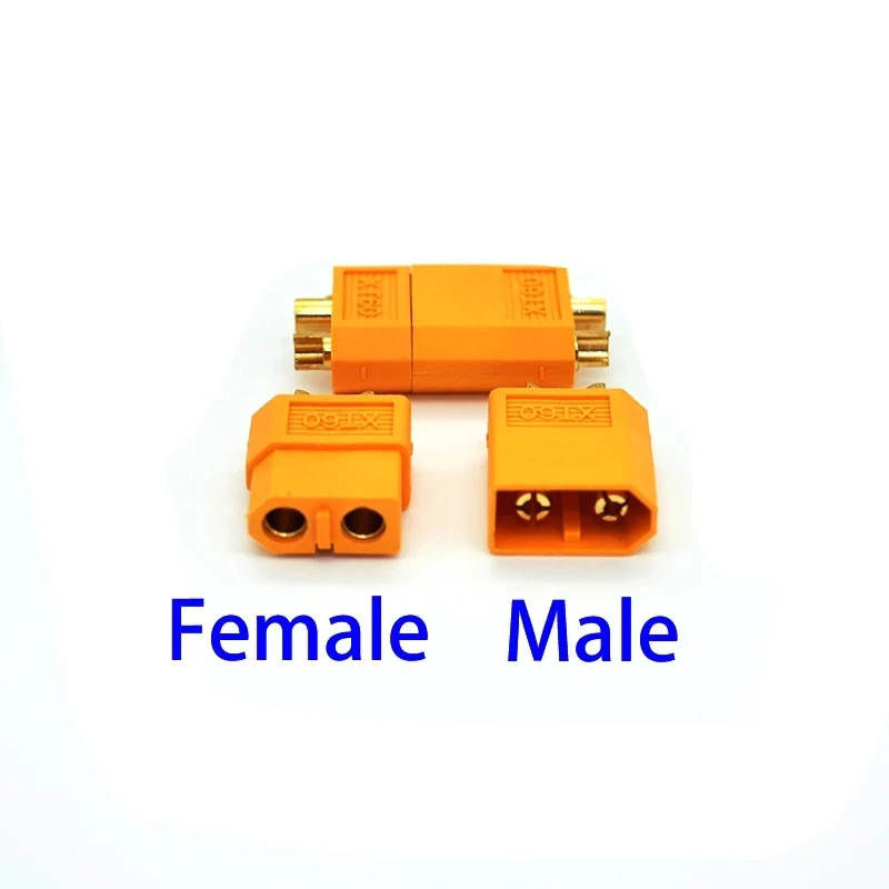 1 шт. мужской и женский разъемы XT60, XT-60, XT30 T Plug для RC LiPo аккумулятора, квадрокоптера, мультикоптера.