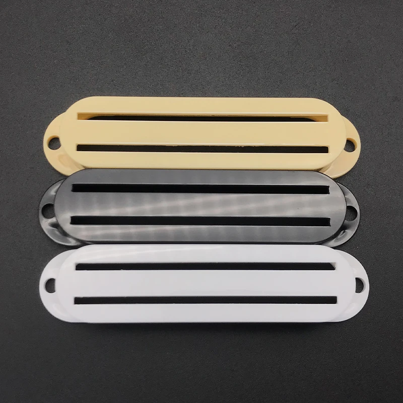 3 stücke dual rail humbucker pickup abdeckungen für sttl stil elektrische gitarre kunststoff pickup abdeckung fall elektrische gitarre zube