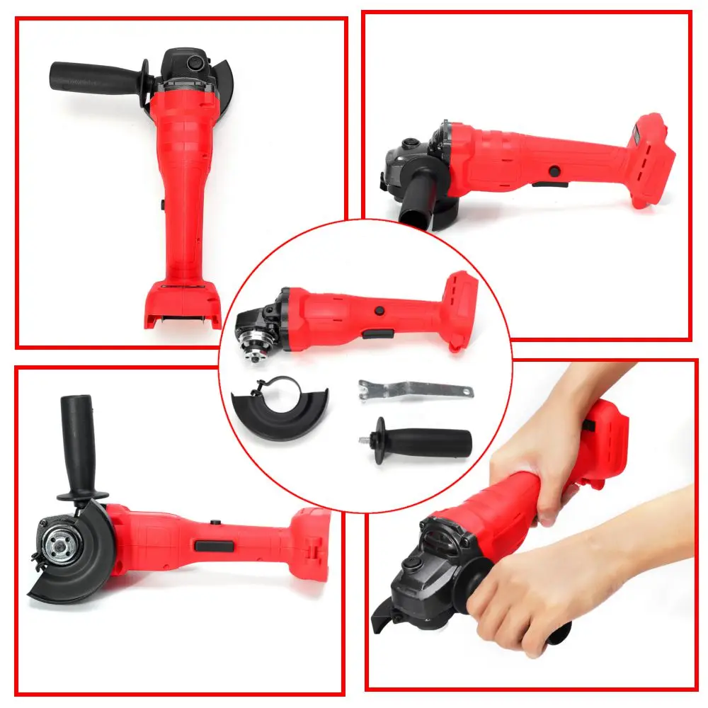 

11000PRM 125mm Multi-function Angle Grinder Rechargeable Polishing Machine Grinder Polisher Adapted To 18V Makita Battery 18V