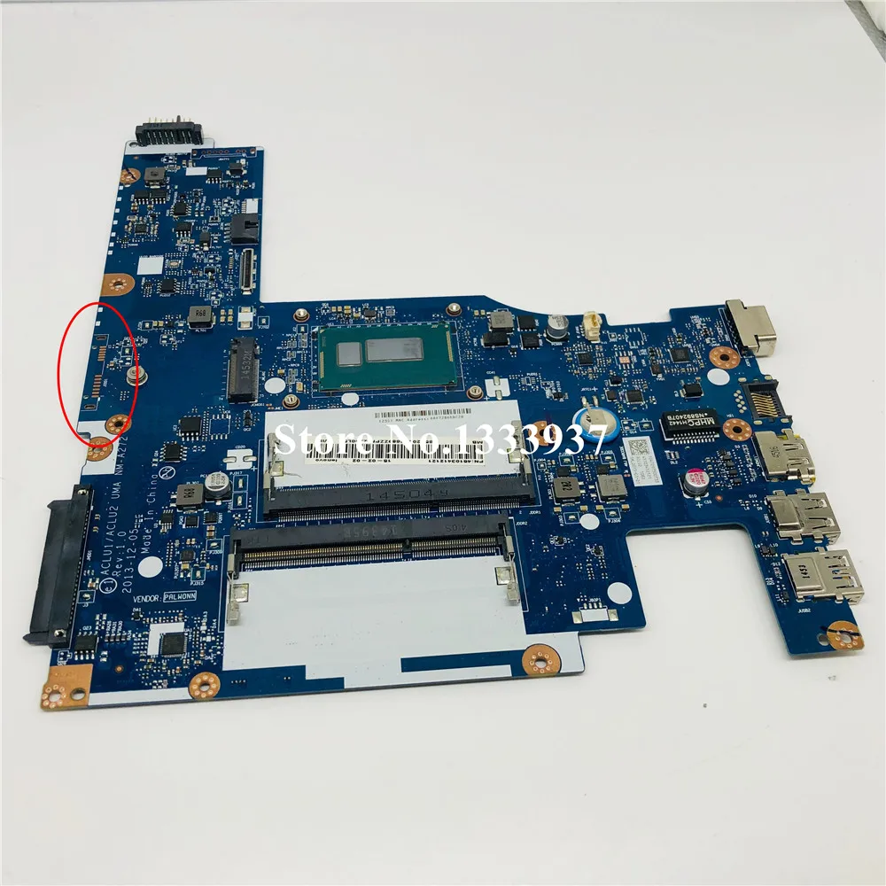 Для Lenovo G50-70 материнская плата SR1EN I3-4030U процессор ACLU1/ACLU2 UMA NM-A272 Материнская