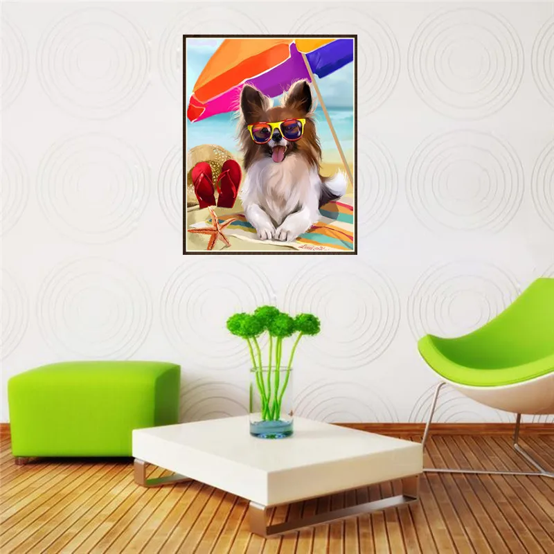 5D алмазная живопись полная Новый Бриллиантовая мозаика с животным вышивка мода