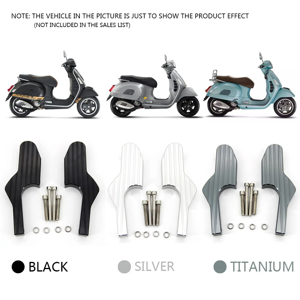 Подставка для ног скутера прижимные лапки легковых автомобилей универсальные