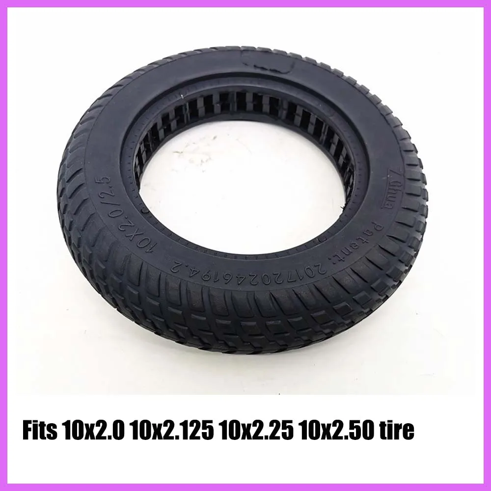 

10 Inch Hollowing Out 10x2.0 10x2.125 10x2.25 10x2.50 Solid Tire for 10 Inch Hub
