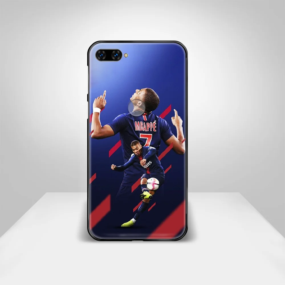 

Kylian Mbapp football Phone Case Cover Hull For HUAWEI honor 8 8c 8a 8x 9 9a 9x V10 MATE 10 20 I lite pro black Etui painting