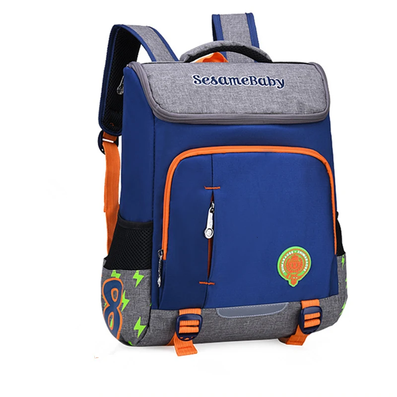 school KIDS orthopedic Lovely bags for boys girls stitching cute Children backpacks Lightweight waterproof school backpack