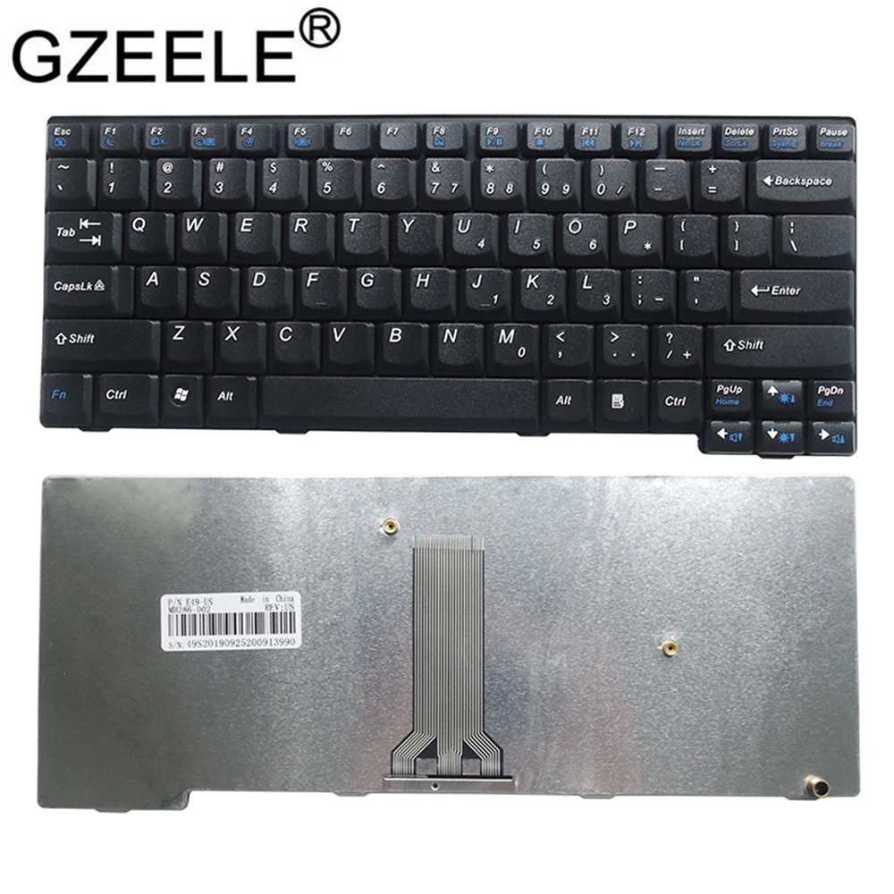 Аксессуары для ноутбука GZEELE новая черная английская клавиатура Lenovo E49 K49 E49A E49G E49L