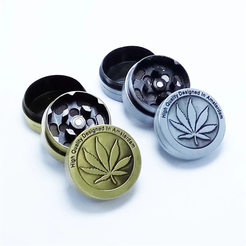 Миниатюрная мельница 30 мм измельчитель для травы табака дыма металлическая