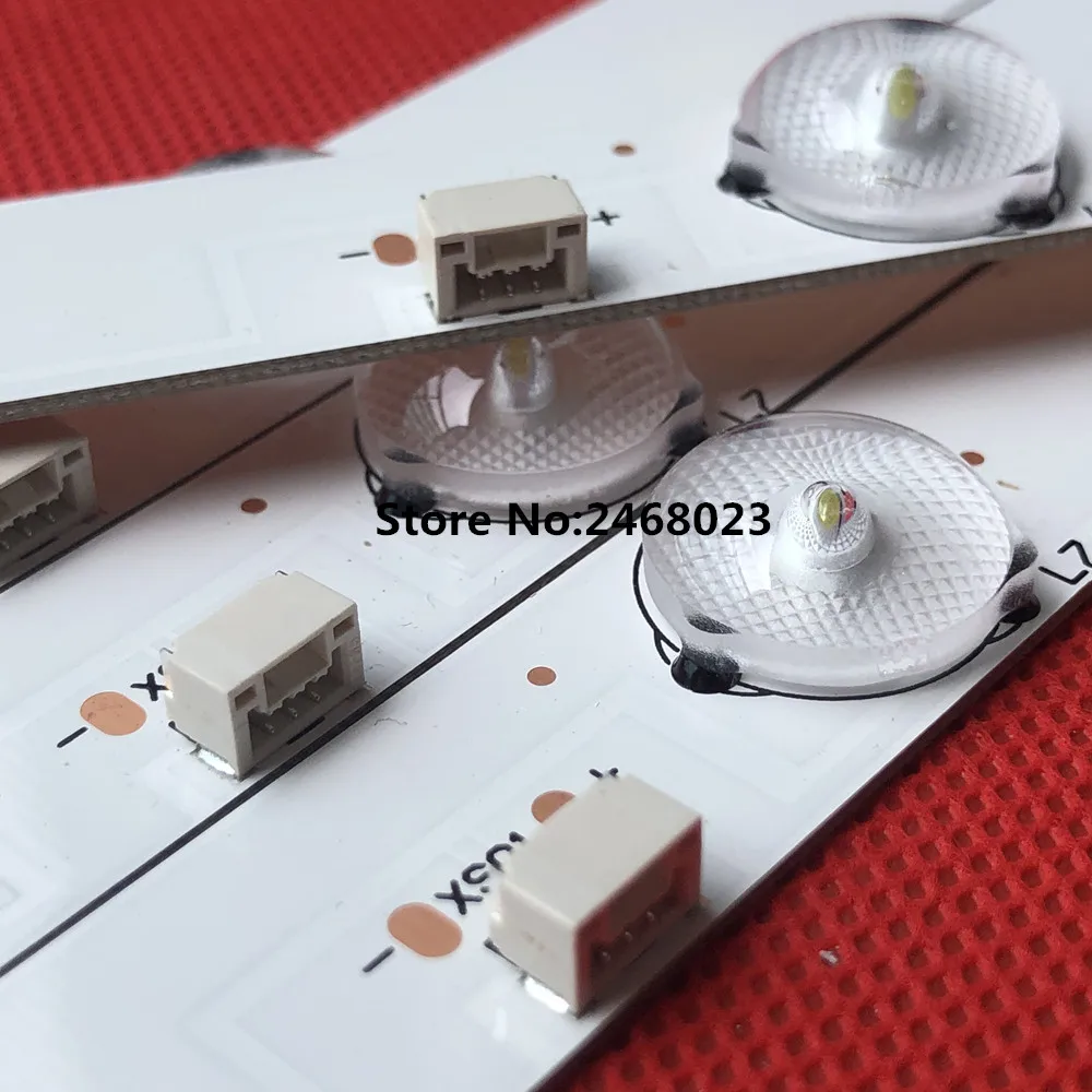 Светодиодная лента для подсветки лампа с 9 осветителями Philip ips 43PFF5021 43PFF5011 T4312M LD43V22S