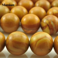 mamiam natural wood grain stone beads 6 12mm smooth loose round diy bracelet necklace jewelry making gemstone gift design