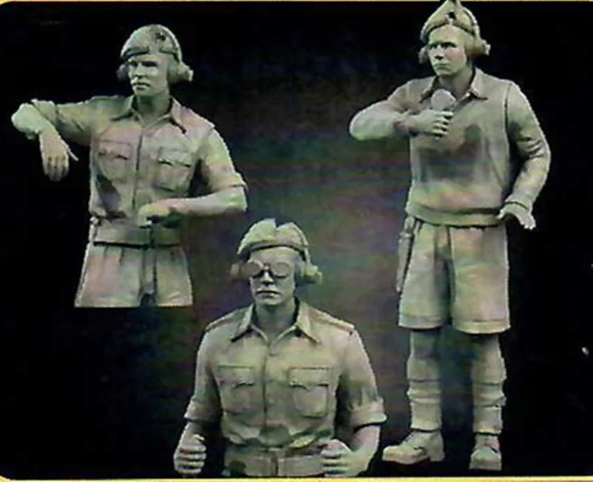 1/35 модельная фигурка из смолы разобранный неокрашенный набор // 978|Наборы для