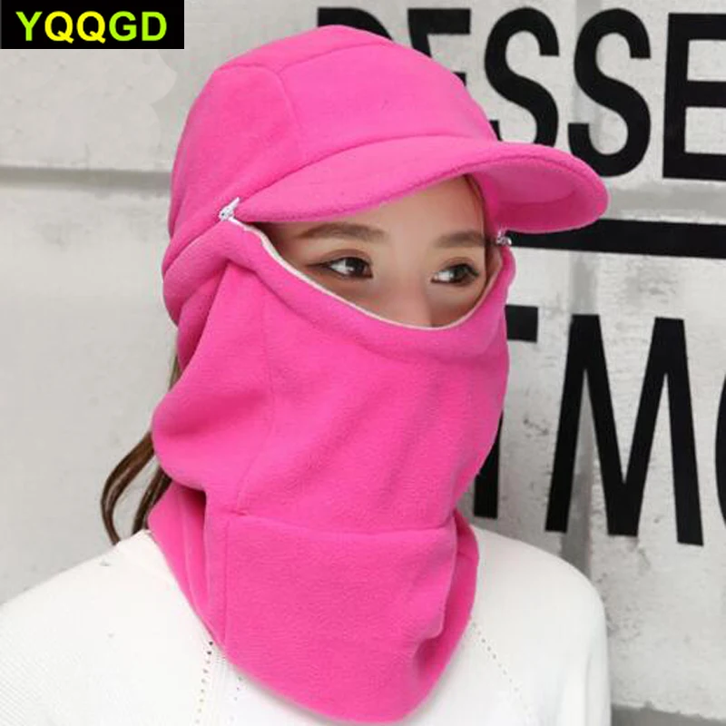 1Pcs Full Face MaskWinter Visor Balaclava Fleece Hood Windproof Mask Dust-proof Motorcycle Bicycle Bike | Красота и здоровье