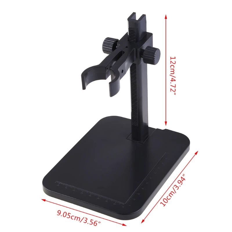

Aluminum Adjustable Microscope Stand Portable Up and Down Manual Focus Digital USB Electronic Microscope Holder Stand Z001 Digit