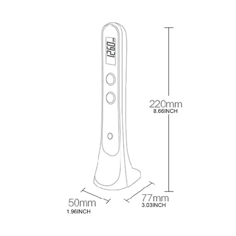 

Digital Ultrasonic Height Measuring Ruler Handheld Precision Height Meter Child Adult Height Quickly Measuring Device