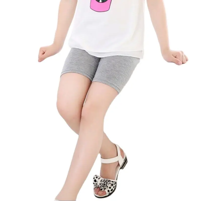 Защитные штаны для девочек детские леггинсы летние короткие милые шорты 2 10