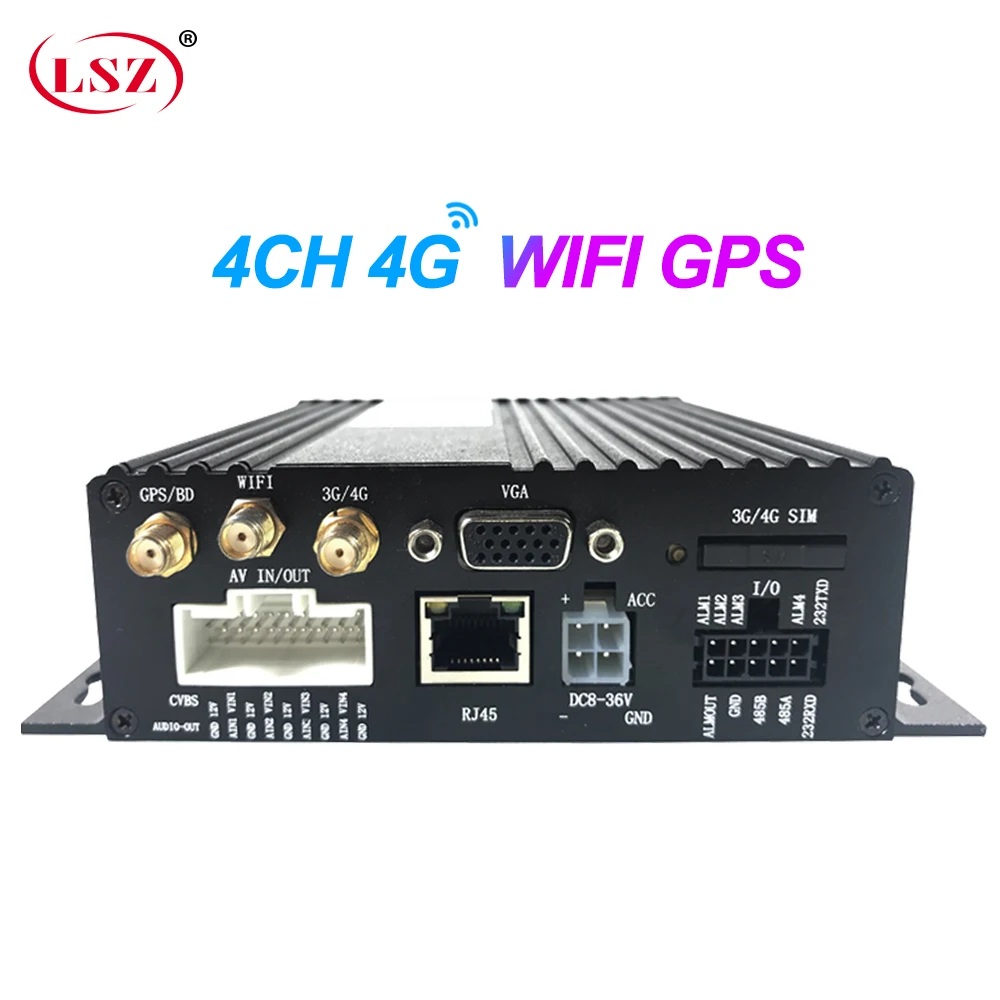 LSZ 4G gps wifi Мобильный DVR SD карта хранения AHD 720 P/960 P школьный автобус/пожарная