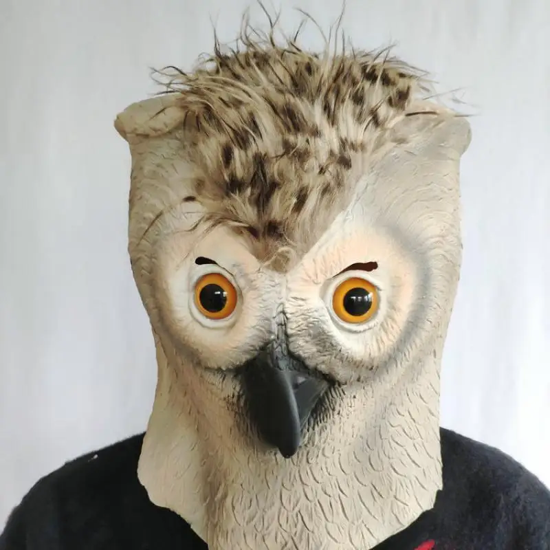 Латексная Маска к Хэллоуину Мода анфас карнавальный костюм празднование