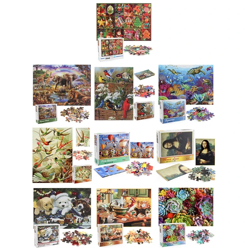 

1000 Pieces Of Adult Puzzle Paper Puzzle, Adult Intellectual Decompression Fun Family, Suitable For Children And Adults