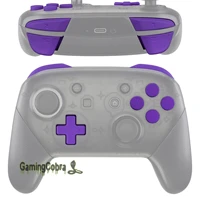 extremerate purple abxy d pad zr zl l r keys full set buttons with tools repair kits for ns switch pro controller