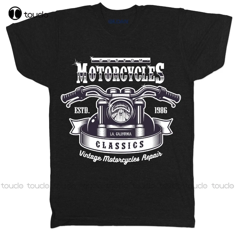 

Модная Горячая Распродажа мотоциклетная футболка для Кафе Racer вдохновленная мотоциклом винтажная Мужская футболка в стиле ретро Hot Rod 10 мод...