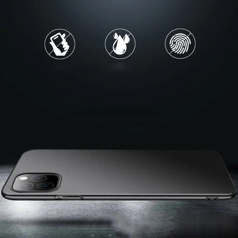 Для iPhone 11 Pro чехол матовый, в стиле AI Xuan iPhone 11 металлический пластиковый магнитный автомобильный держатель Крышка для iPhone 11 Pro Max