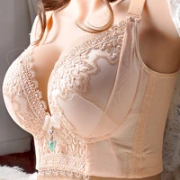 sexy women lingerie bras lace floral bra top no steel support underwear plus size c d e cup