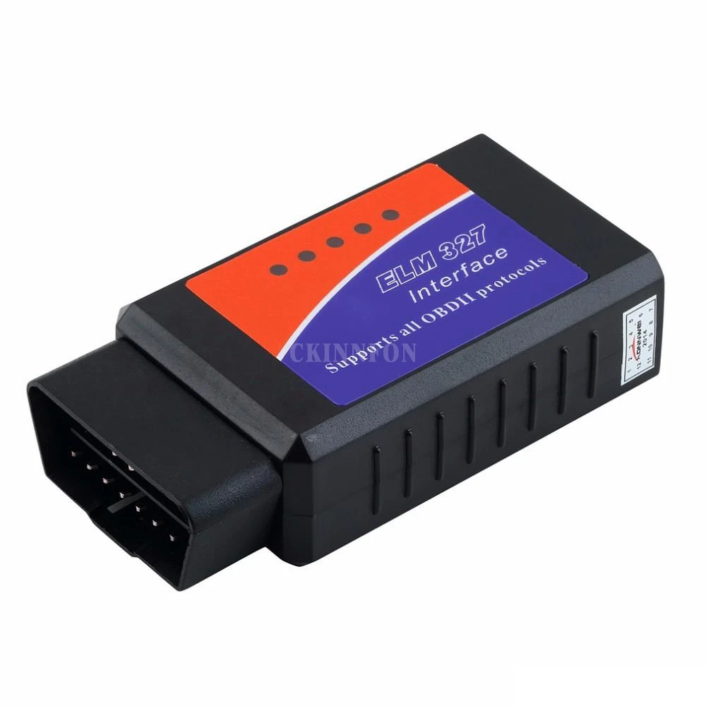 

50Pcs/Lot ELM 327 V1.5 Interface Works On Android Torque CAN-BUS Elm327 Bluetooth OBD2/OBD II Car Diagnostic Scanner tool