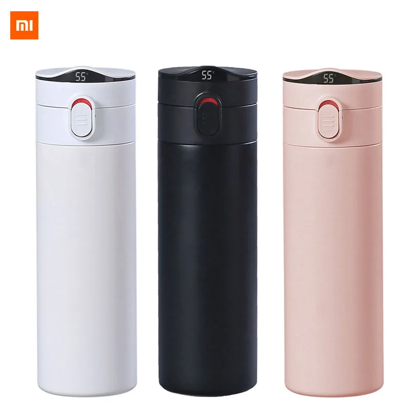 Предоплата Xiaomi Youpin 17PIN теплая Звездная чашка с температурным цифровым дисплеем эмалированная глазурь долговечная изоляция 380 мл 3 цвета