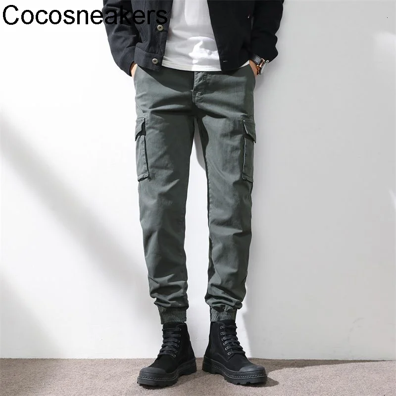 

Five color autumn Vintage dyeing retro wear-resistant micro elastic Leggings