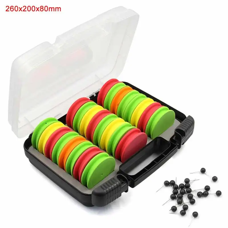 

1Set/24Pcs Fishing and Rigging Foam Spools Sponge Combo for Line Leader Organizer Storage Accessories