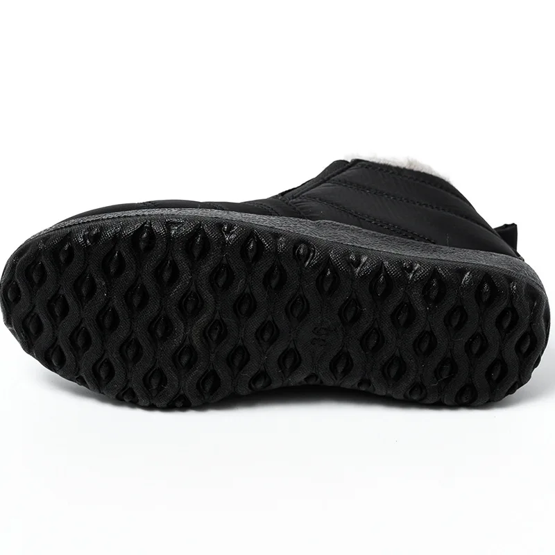 Водонепроницаемые женские зимние ботинки теплые плюшевые внутри с