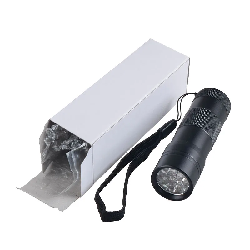 12 УФ светодиодный фонарь детектор мочи домашних животных 395nm черный свет linterna