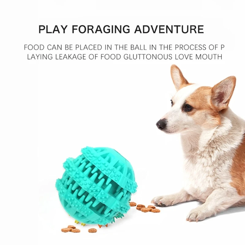 

B03D Dog Interactive Sound Push Rubber Ball Toys Powerful Suction Training Creative Pet Teeth Grinding Novelty Puppy