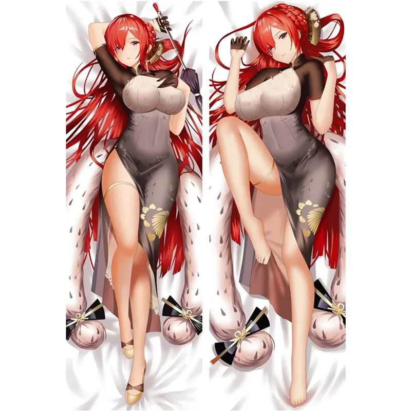 Peach skin Аниме игры Azur Lane наволочки Azur Lane Dakimakura Чехол сексуальные девушки 3D двухсторонняя постельные принадлежности обниматься тела Чехол AL017A - Цвет: Peach skin