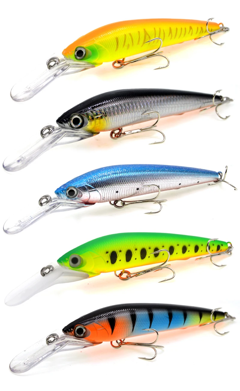 Жесткая приманка Jerkbaits тонущие рыболовные наживки Minnow высококачественные