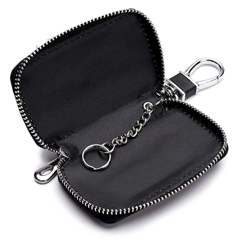 1X Кожаный Автомобильный Чехол для ключа дистанционного управления чехол сумка