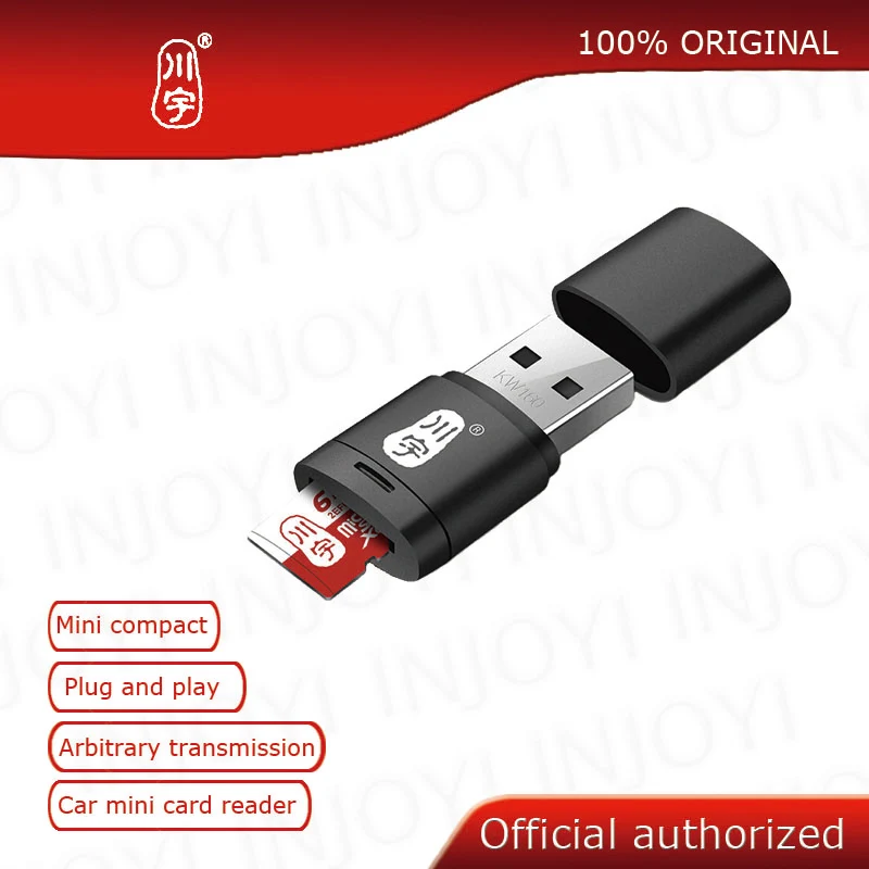Kawau Micro SD кард-ридер 2,0 USB высокоскоростной адаптер с TF слотом для карт C286 максимальная поддержка 128 ГБ кард-ридер для компьютера
