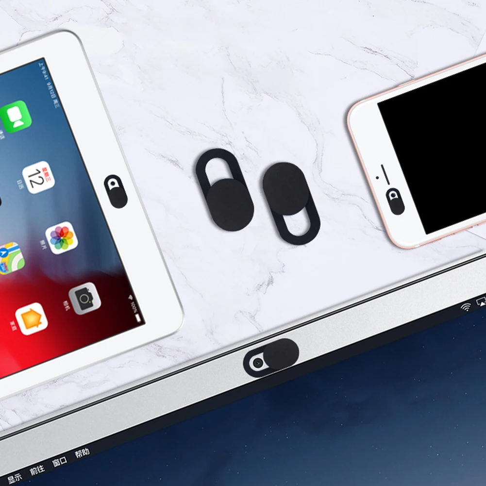 1/6/9 ПК веб камера крышка затвора магнит ползунок пластик для iphone ноутбук