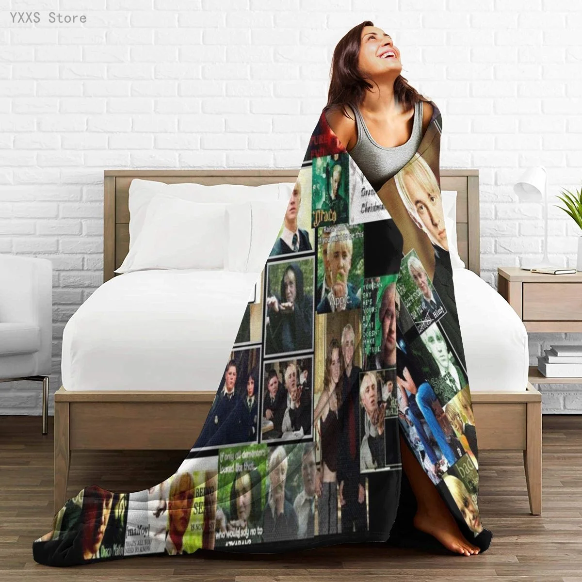 

Anime 3D printed Ultra-Soft Micro Fleece Blanket flannel throw Sherpa bedspread bedding sofa picnic fur soft blanket 300336986