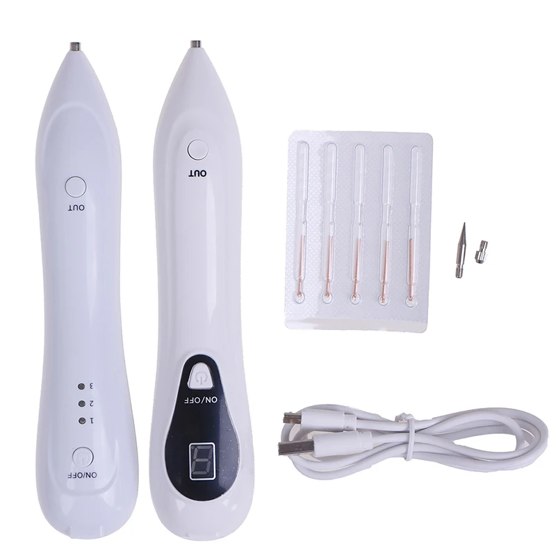 1 Набор электрическая ручка для красоты лица точка моль бородавки веснушки тату