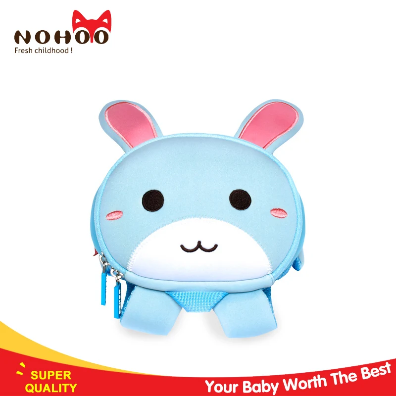NOHOO 3D Cartoon School bags for girls boys backpack waterproof cute bag for kids unisex children bag kindergarten mini backpack