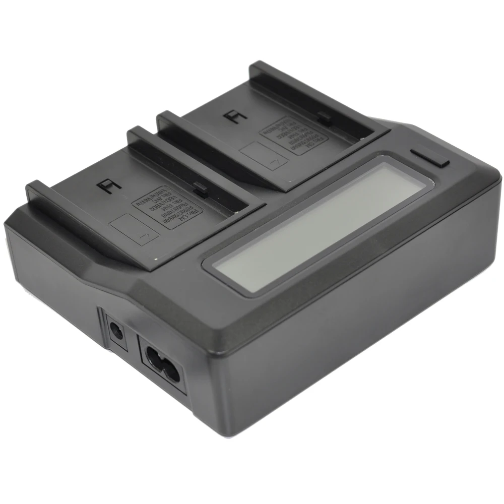 Зарядное устройство AC Dual LCD для JVC50 JVC70 JVC75 JVC80 GY-HM100 HM200 HM360 HM600 HM650 HMQ10 HMQ70 HMQ80 LS300 LS300CHE |