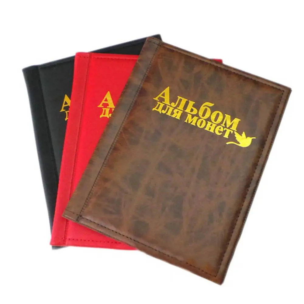 250 Карманный держатель альбома для монет портативная коллекция Мини Пенни