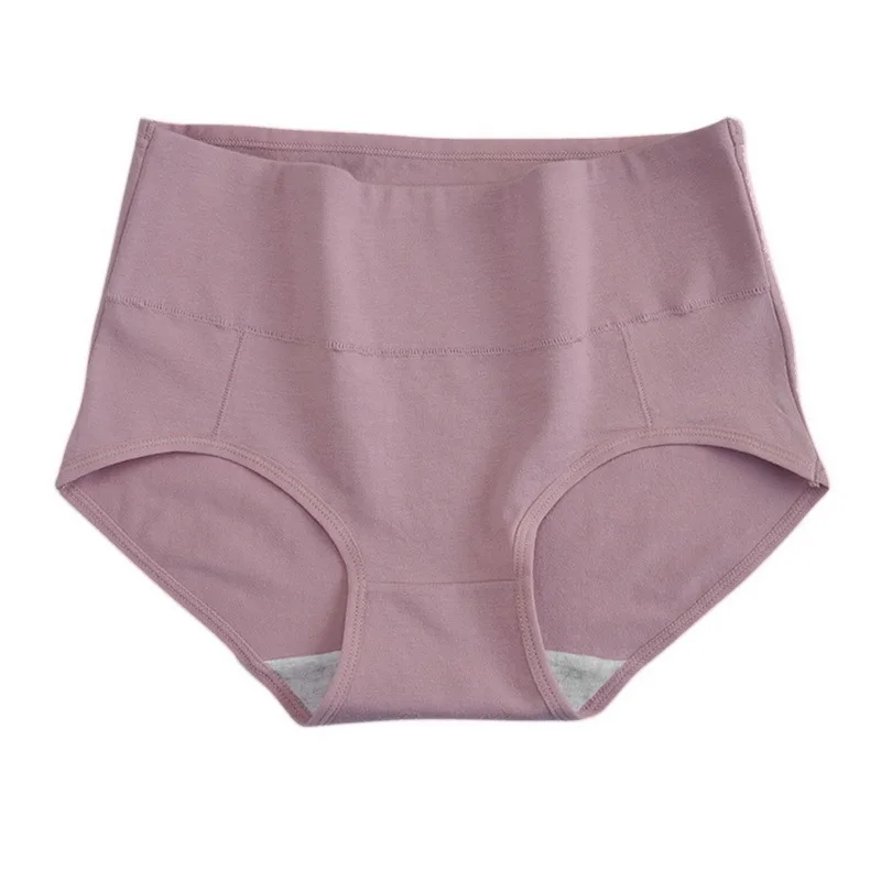 

Трусы WENYUJH женские, хлопковые, с защитой от протечек, с высокой талией, сексуальное нижнее белье, размера плюс нижнее белье